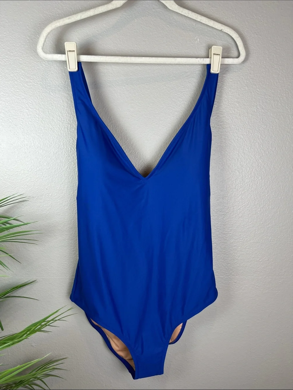 NWT J. Crew Crossback Swimsuit One Piece Blue 12 - Picture 5 of 12